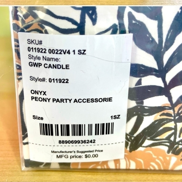 Lilly pulitzer Gwp candle onyx peony party - Picture 3 of 6